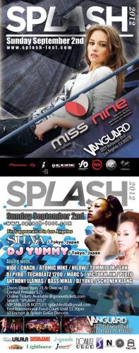 SPLASH 2012 @ Vanguard Sunday Sept 2nd 