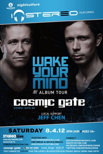 Cosmic Gate @ Stereo Live (8/4/12)