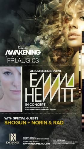 Emma Hewitt in Concert by Insomniac at Exchange L.A. 7/03
