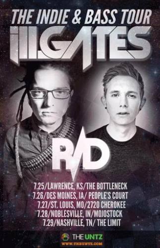 The Untz Presents Indie & Bass: Featuring ill.Gates & R/D (Des Moines, IA)