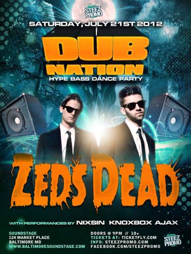 Dub Nation ft Zeds Dead @ Baltimore Soundstage
