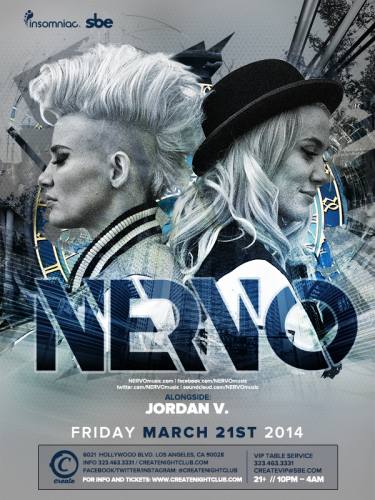 Nervo @ Create Nightclub (03-21-2014)