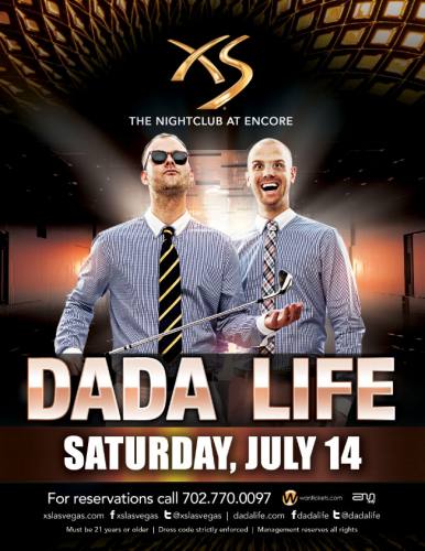 Dada Life @ XS - Las Vegas (7/14/12)