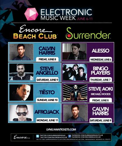 Tiesto @ Encore Beach Club (6/10/12)
