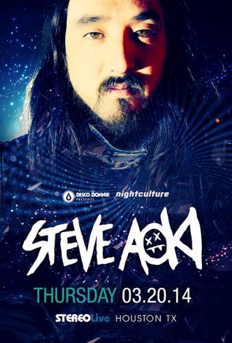 Steve Aoki @ Stereo Live (03-20-2014)