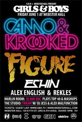 Camo & Krooked w/ FIGURE @ Webster Hall