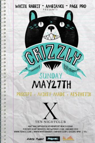 Crizzly @ Ten Nightclub