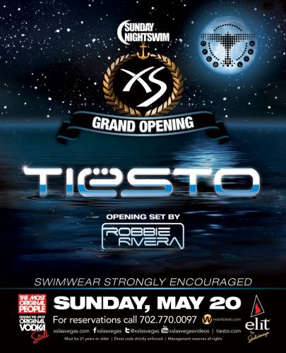 Tiesto & Robbie Rivera @ XS Las Vegas (5/20/12)