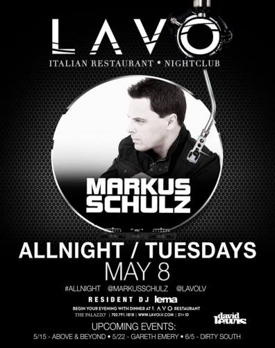 Markus Schulz @ LAVO - Las Vegas