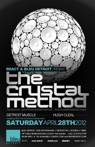 The Crystal Method @ Bleu Detroit