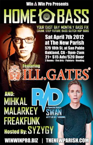 ill.Gates, R/D and more @ The New Parish