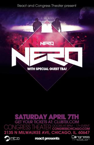 Nero (Live) @ Congress Theater (4/7/12)