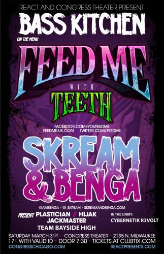 Feed Me @ Congress Theater