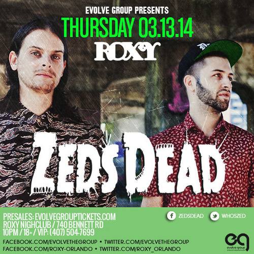 Zeds Dead @ Roxy Nightclub