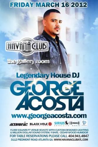 George Acosta @ Havana Club (3/16/12)