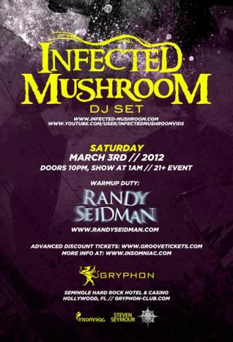 Infected Mushroom @ Gryphon