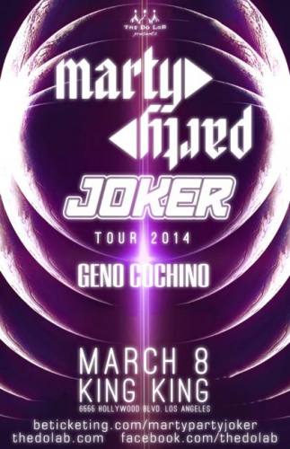The Do LaB presents Martyparty, Joker, and Geno Cochino