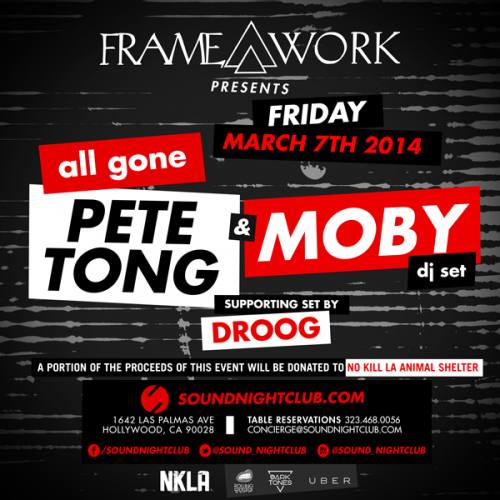 Pete Tong & Moby @ Sound Nightclub