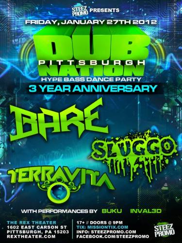 Dub Nation Pittsburgh 3 Year Anniversary