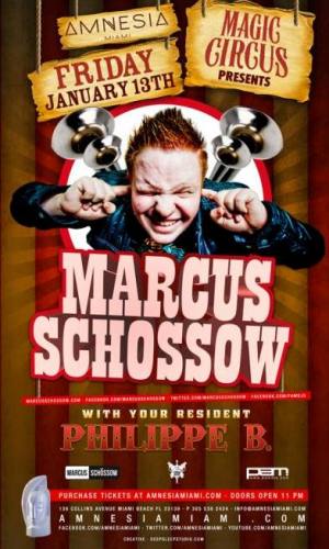 Marcus Schossow @ Amnesia