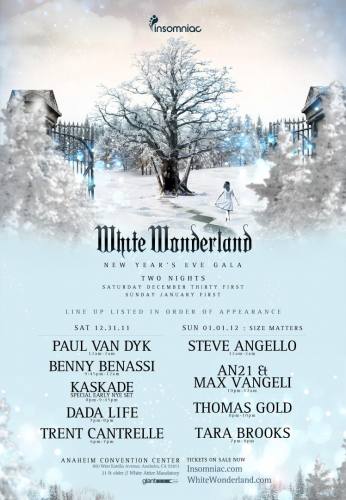 Insomniac presents: White Wonderland NYE Festival Day 1
