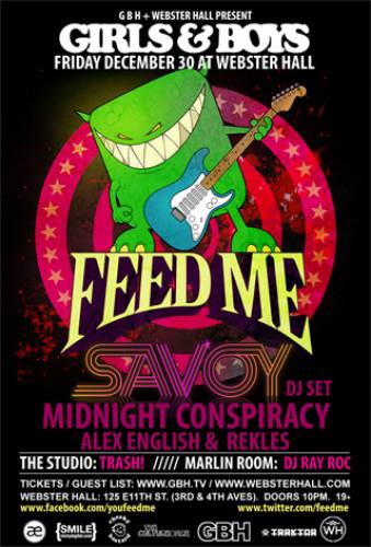 Feed Me @ Webster Hall