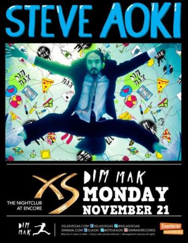 Steve Aoki @ XS (11/21)