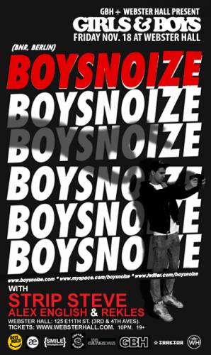 Boys Noize @ Webster Hall