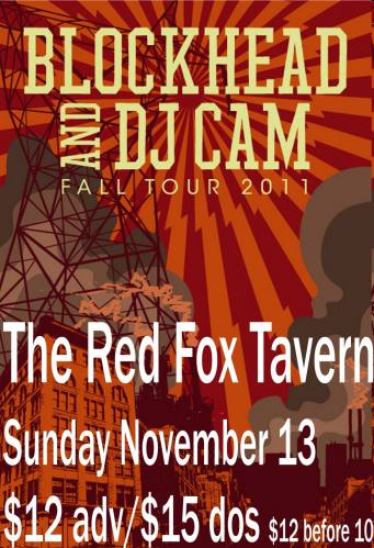 Blockhead & DJ CAM @ The Red Fox Tavern