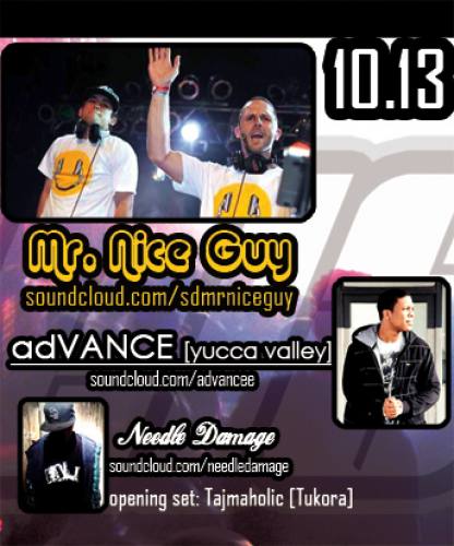 SEISMIC dubstep THUR_OCT 13 w/ MR. NICE GUY & adVANCE [yucca valley]