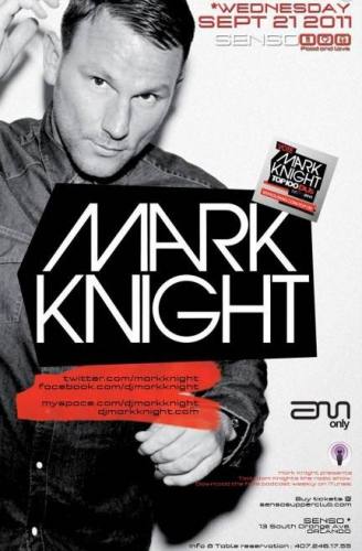 Mark Knight @ Senso