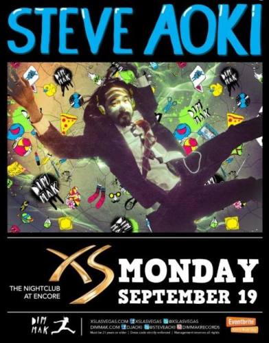 Steve Aoki @ XS (9/19)