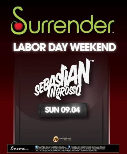 Surrender Sunday with Sebastian Ingrosso