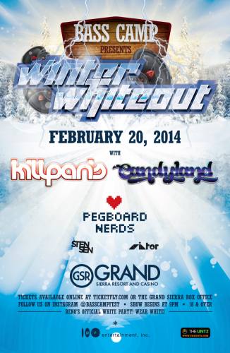Winter Whiteout w/ Kill Paris, Candyland, & Pegboard Nerds