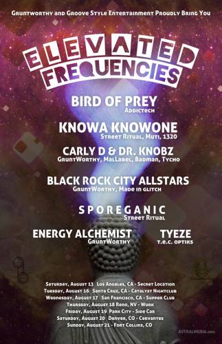 Elevated Frequencies Tour, SF