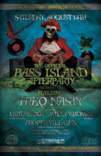 Official Bass Island After-Party w/ FreQ Nasty, Virtual Boy + More [8.13]