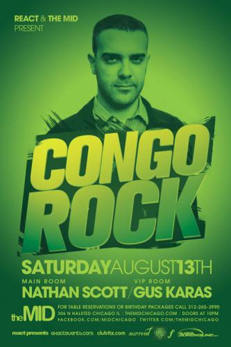 8.13 Congorock at The Mid