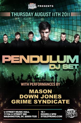 Pendulum (DJ) @ U Street Music Hall