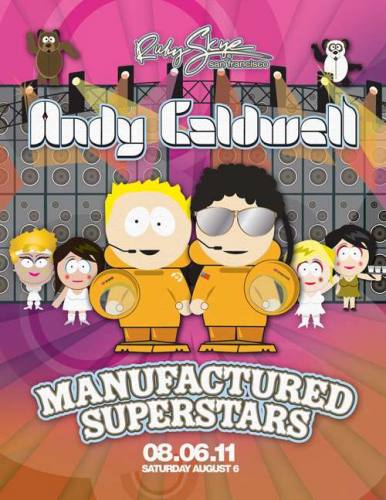 Andy Caldwell & Manufactured Superstars @ Ruby Skye