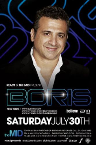 React Presents: BORIS at The Mid Chicago (No Cover w/ RSVP)