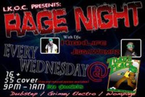 Rage Night @ Toad's Place New Haven CT 6/29/11