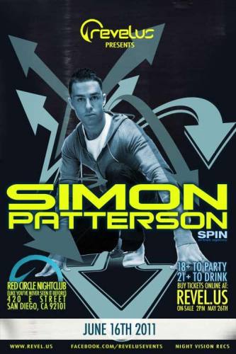 Simon Patterson @ Red Circle Nightclub