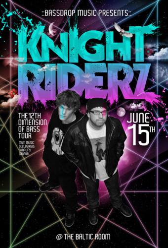 KNIGHT RIDERZ - The 12th Dimension of Bass Tour