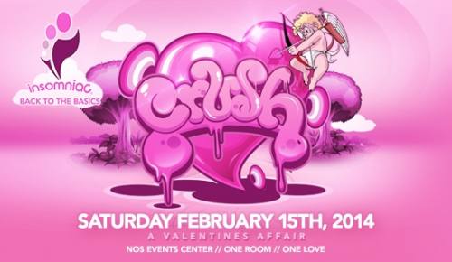 Crush A Valentines Affair at NOS Events Center