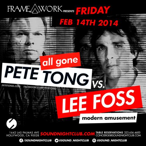 Pete Tong vs Lee Foss @ Sound Nightclub