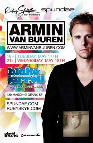 Armin van Buuren @ Ruby Skye (5/18)