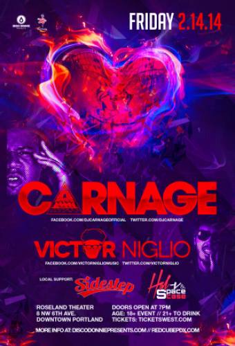 Carnage @ Roseland Theater