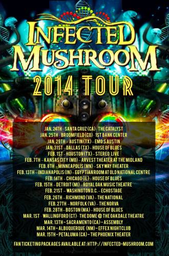 Infected Mushroom @ Old National Centre