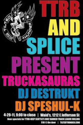 TRUCKASAURAS :: Live 8 Bit Electronica :: Tilted Thunder and Splice Present