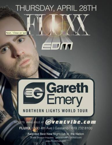 Gareth Emery @ Fluxx